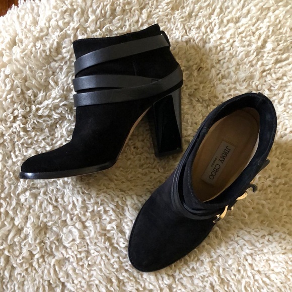 JIMMY CHOO suede booties - Picture 3 of 12